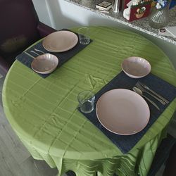 Antique table w/ two armchairs