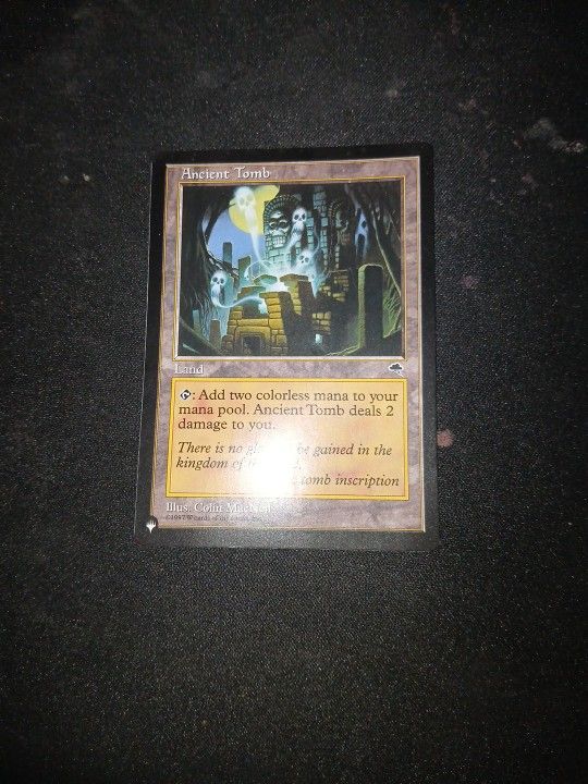 Ancient Tomb 1997 The List Uncommon Land Card 