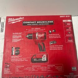 Milwaukee Drill Set 18v