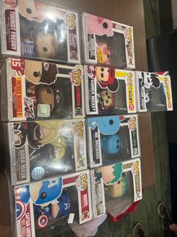 Funko Pop Lot of 10 Vinyl Figures