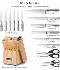 Stainless Steel Knife Set