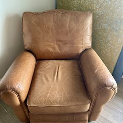 Leather Recliner Chair 