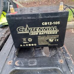 Centennial CB12-105 Deep Cycle Battery