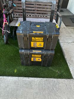 DeWalt ToughSystem 2.0 Tool Boxes – Set of 2 $160