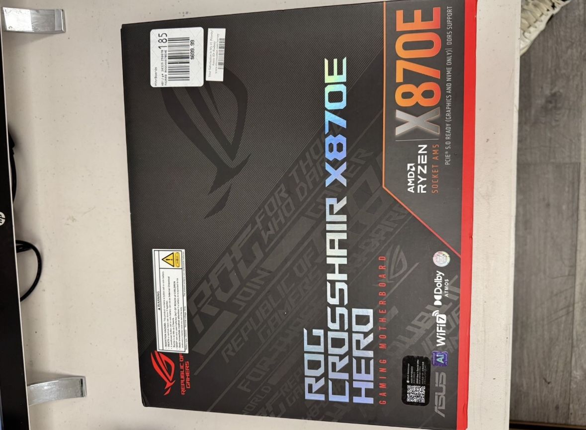 ROG Crosshair X870E Hero Motherboard