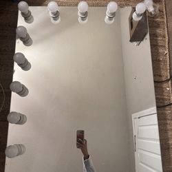 Vanity Mirror (speaker, Dimmer, Outlet, Microphone 