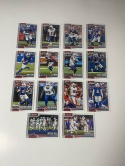 2026 Topps Football Buffalo Bills Complete Team Set 14 Cards