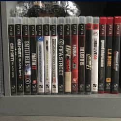 PS3 With Games And Extra Controller