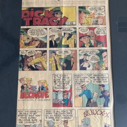 FedEx Vintage Tee And Framed Comic