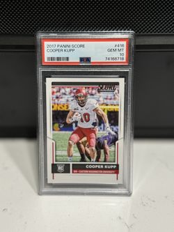 2017 Cooper Kupp Panini Score Rookie Football Card 416 Eastern Washingtn LA Rams