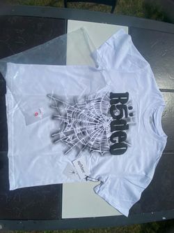 Travis scott X Sp5der Collab White T shirt