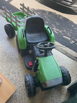 Kids Ride On Battery Tractor