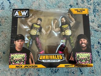 AEW Unrivaled Collection Tag Team 2-pack Nick & Matt Jackson