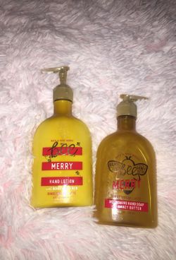 Lotion and hand soap