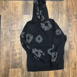 Denim Tears Black Hoodie Size M