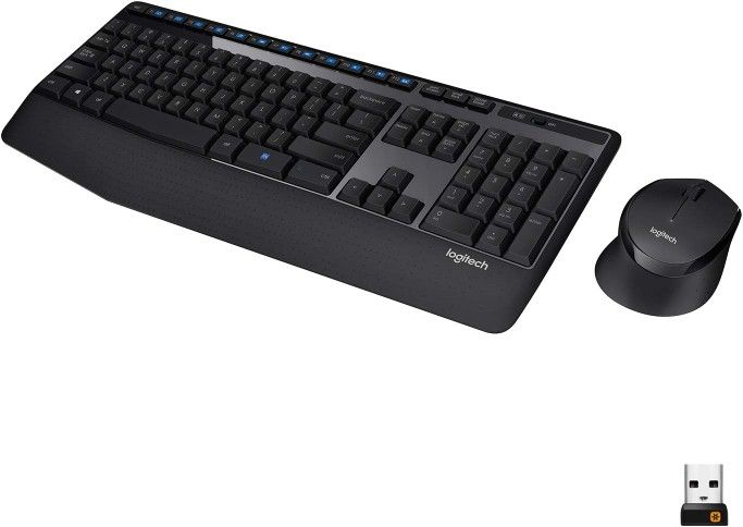 Logitech MK345 Wireless Keyboard and Optical Mouse ((contact info removed)81