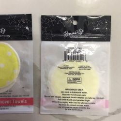 Make up remover, towels