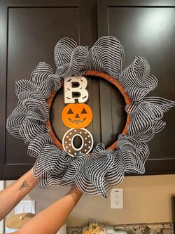 Halloween wreath