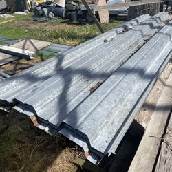 10’x21’ Corrugated Galvanized Steel Roofing