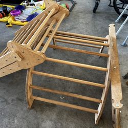 Toddler Climbing Structure | Pikler Triangle