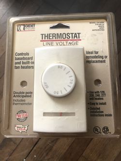 Electric heat thermostat Cadet