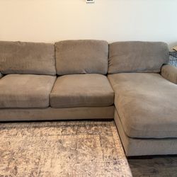Ashley Furniture Sectional Couch with Left-Side Chaise