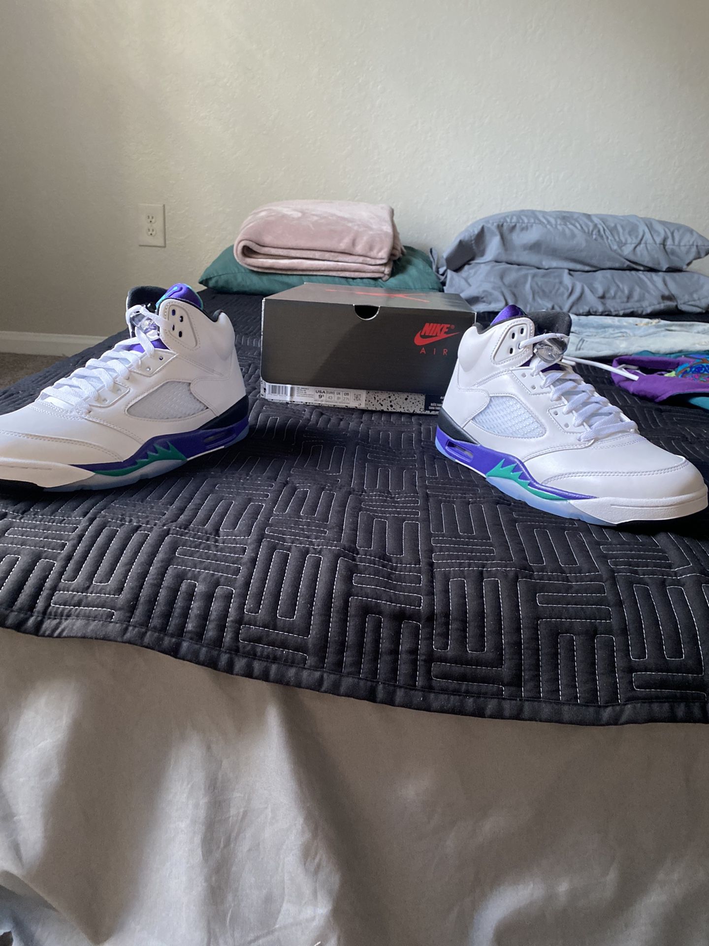 Jordan 5 Grapes DS Sz9.5