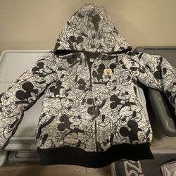 Little Boys Mickey Fleece Jacket Size 7
