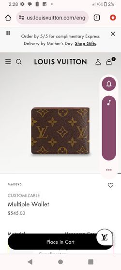 Athenic Louis Vuitton wallet