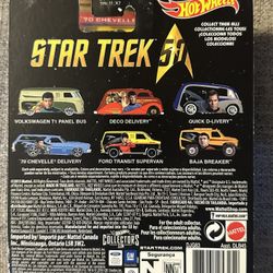 Hot Wheels Star Trek 50 Years Set Of 5