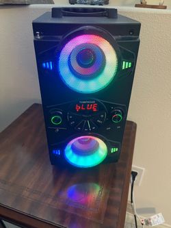 Tomproad Bluetooth Party Speaker with RGB Lights
