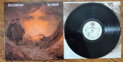 Vintage (1985) Joe Walsh "THE CONFESSOR" Vinyl Record