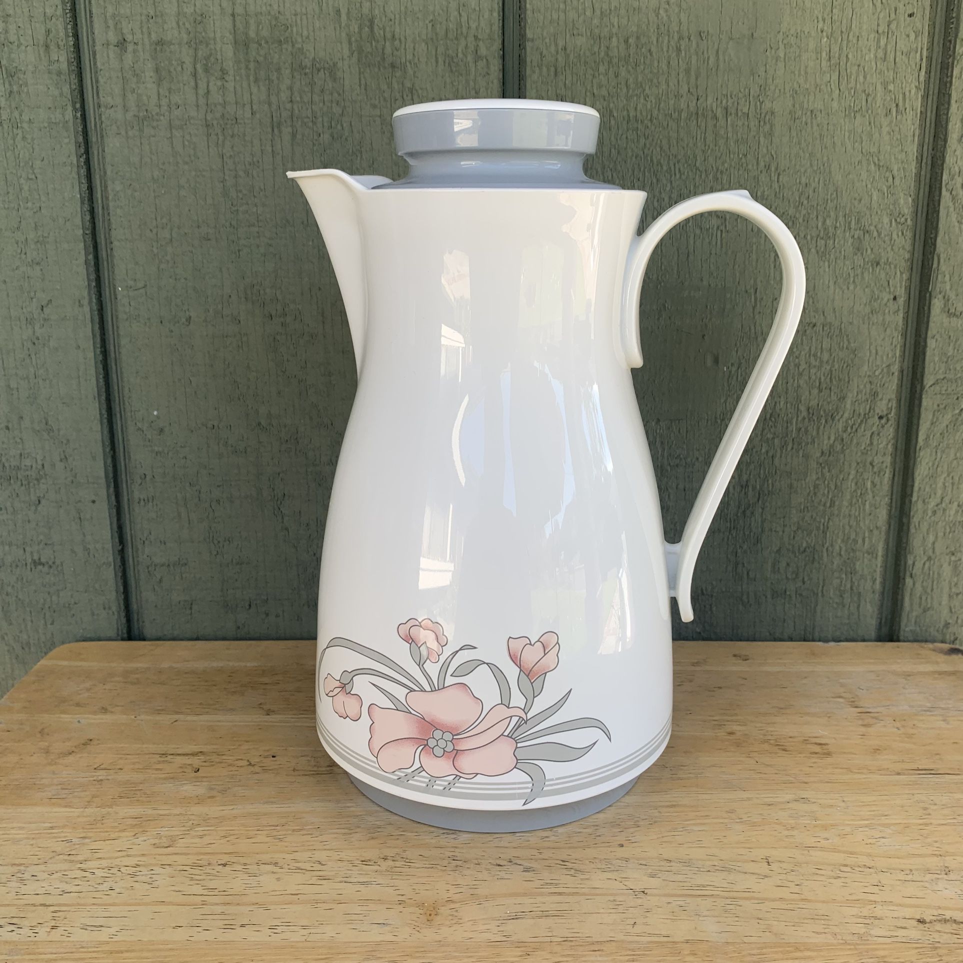 Vintage Ceramic Thermos Coffee Pot with Metal Cover, Germany, 1950s for  sale at Pamono