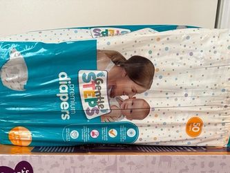 Gentle Steps Premium Diapers Size 1 50 Count