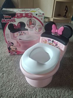 LIKE NEW: Pink Minnie Mouse Potty