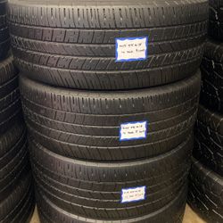 💰SET OF 4 USED TIRES💰 245/55/18 GOODYEAR •FREE INSTALL/BALANCE•