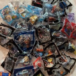 random unopened mcdonalds toys. 