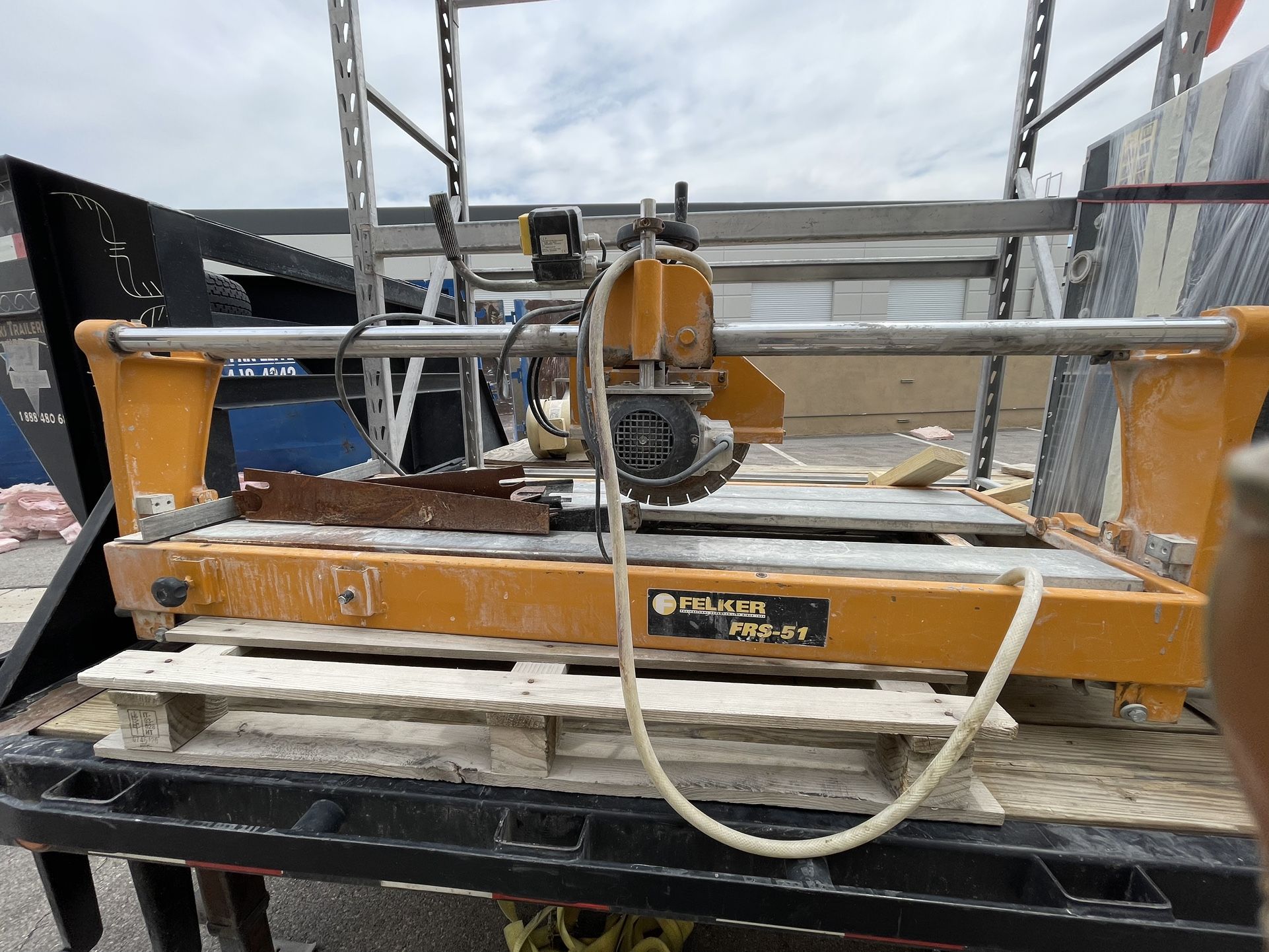 Felker FRS-51 Stone/Tile Rail Saw.
