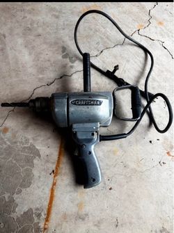 Vintage industrial drill