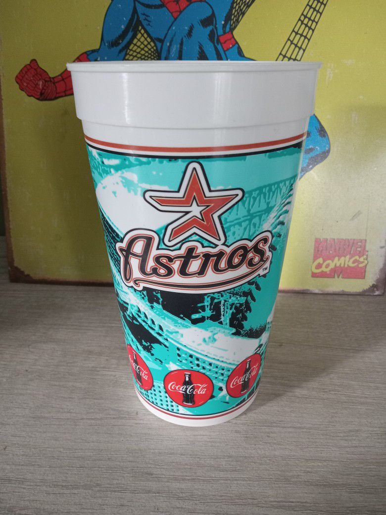 Coca-Cola ASTROS ENRON FIELD TEXAS Plastic Cup