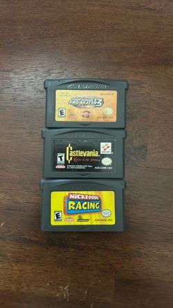 Nintendo Game boy advance games
