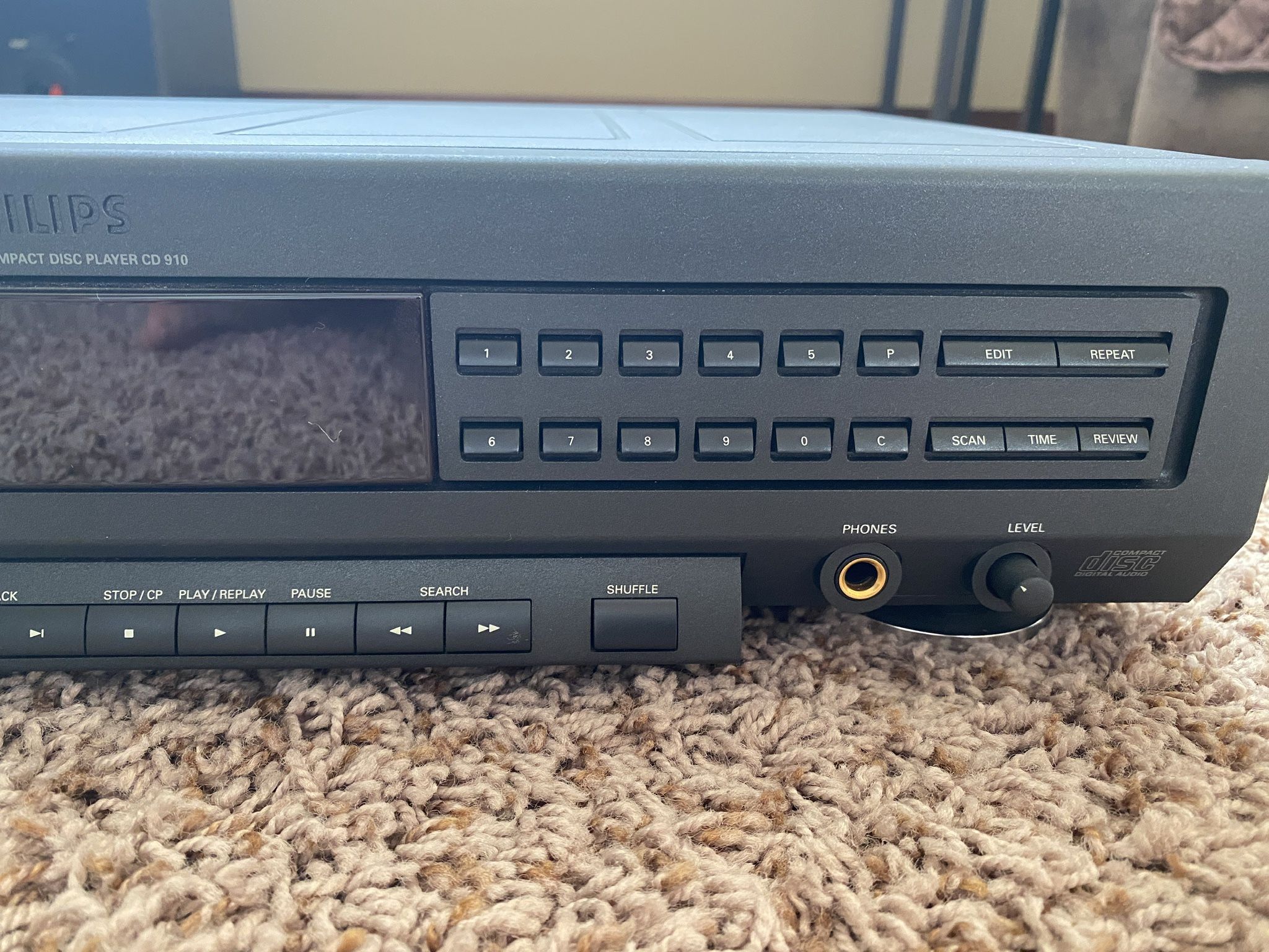 Philips brand CD Player. Model # CD-910. 