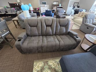 Slightly used reclining sofa