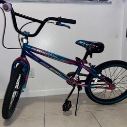 20'' BMX Bicycle Blue/Purple