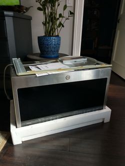 GE Profile pvm9005sj5ss  microwave works w broken part