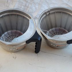 BUNN  SPLASHGUARD TWO  STAINLESS STEEL 