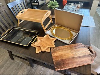Moving Sale! Serving trays