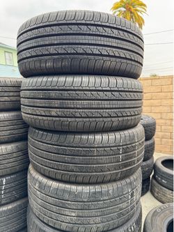 245/40r18 Nexel tires en excelentes condiciones de vida las 4