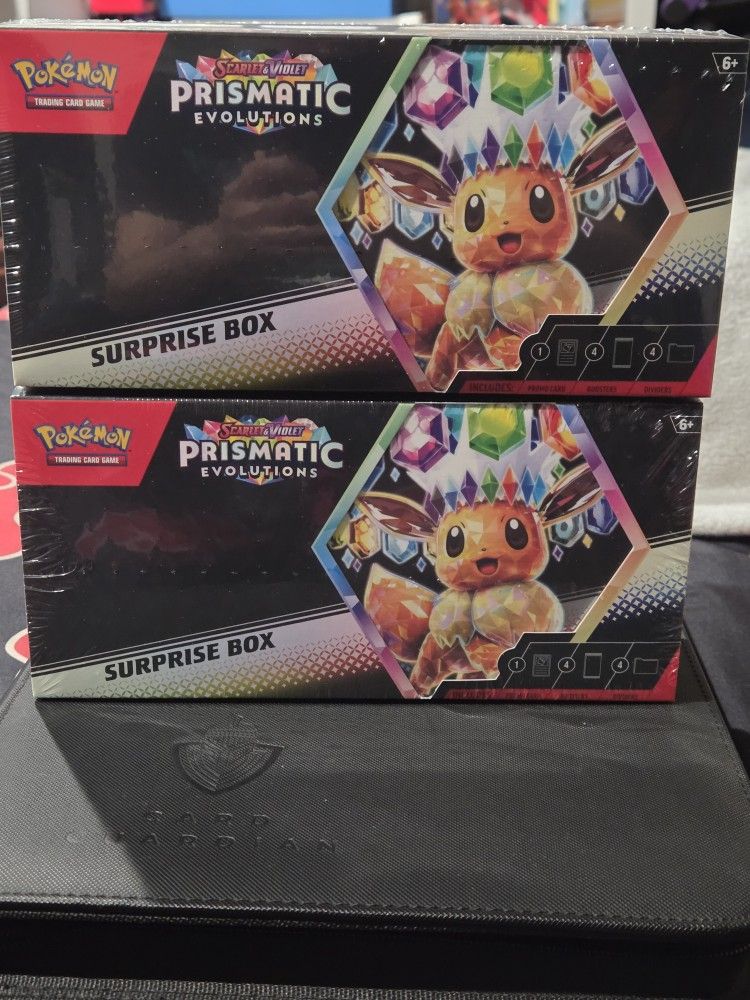 Pokemon Prismatic Evolutions Surprise Box