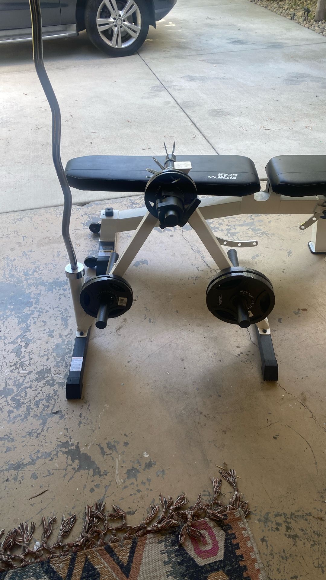 Weight Set And Bench